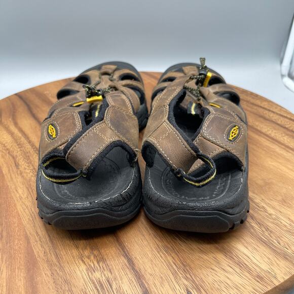 Keen Newport H2 Sandals Mens Size 10.5 Brown Leather Outdoor Water Walking Shoes main image 7